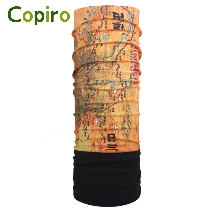 Copiro Женская бандана ветрозащитная Зимняя Термальная Флисовая Повязка