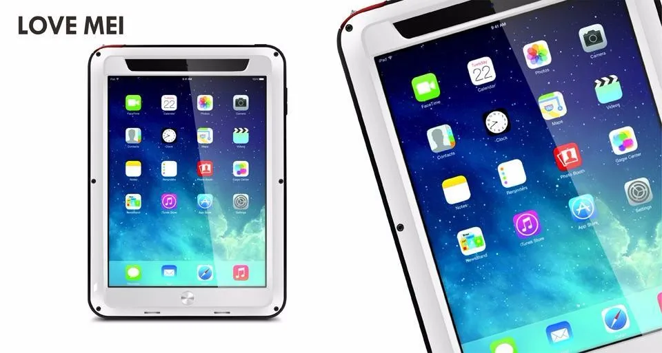 Love Mei защитный чехол водонепроницаемый чехол для iPad Mini 1 2 3 retina Fundas корпус Защита от воды/грязи/ударов/дождя для iPad Mini3