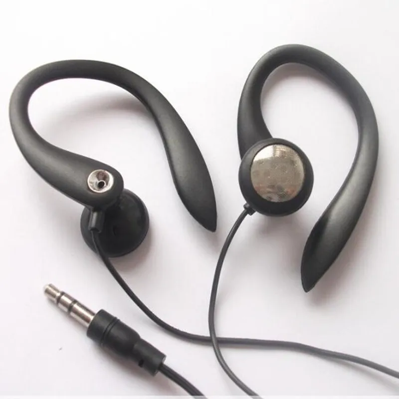 1000pcs Soft Hook Earbud Sports earphone Ear hook earphones For Tourist Guide System sprots musuem | Электроника