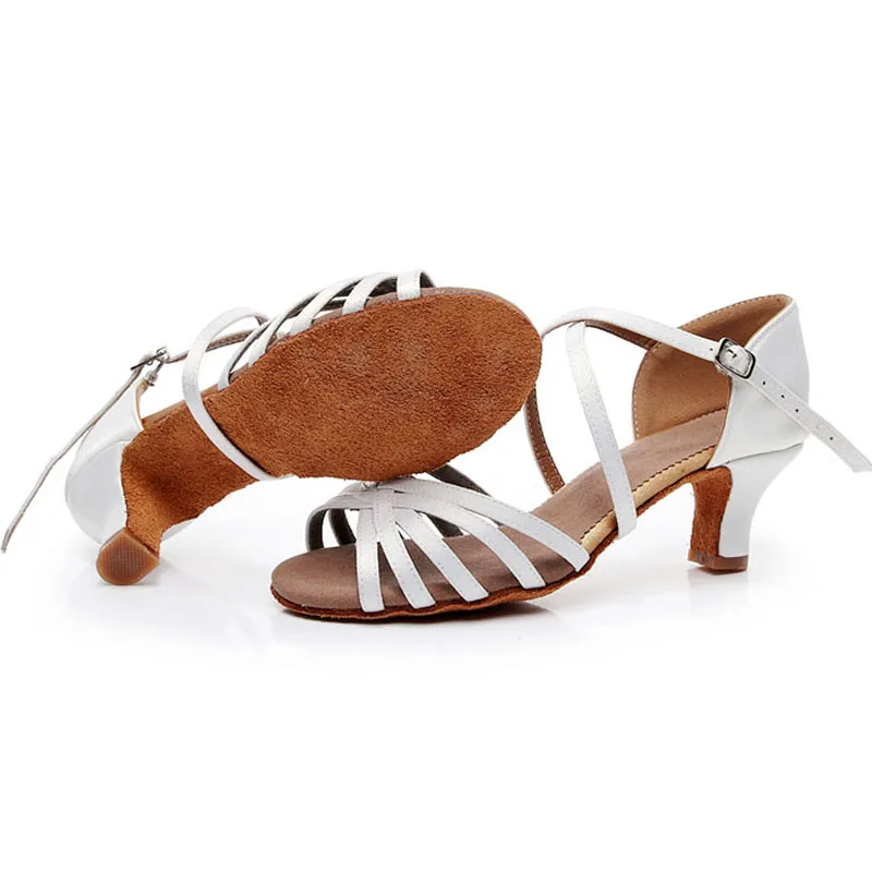 Dance Shoes Adult Latin Tango Ballroom For Women Girls 2019 New Cheap Discount Heel 5cm | Спорт и развлечения