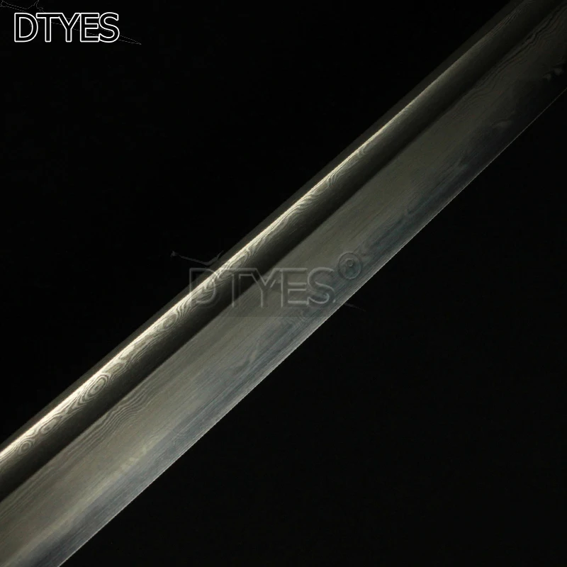 Damascus Steel Clay Tempered Obvious Hamon Maru Blade Katana Samurai Japanese Sword Handmade Real Swords Battle Ready | Дом и сад