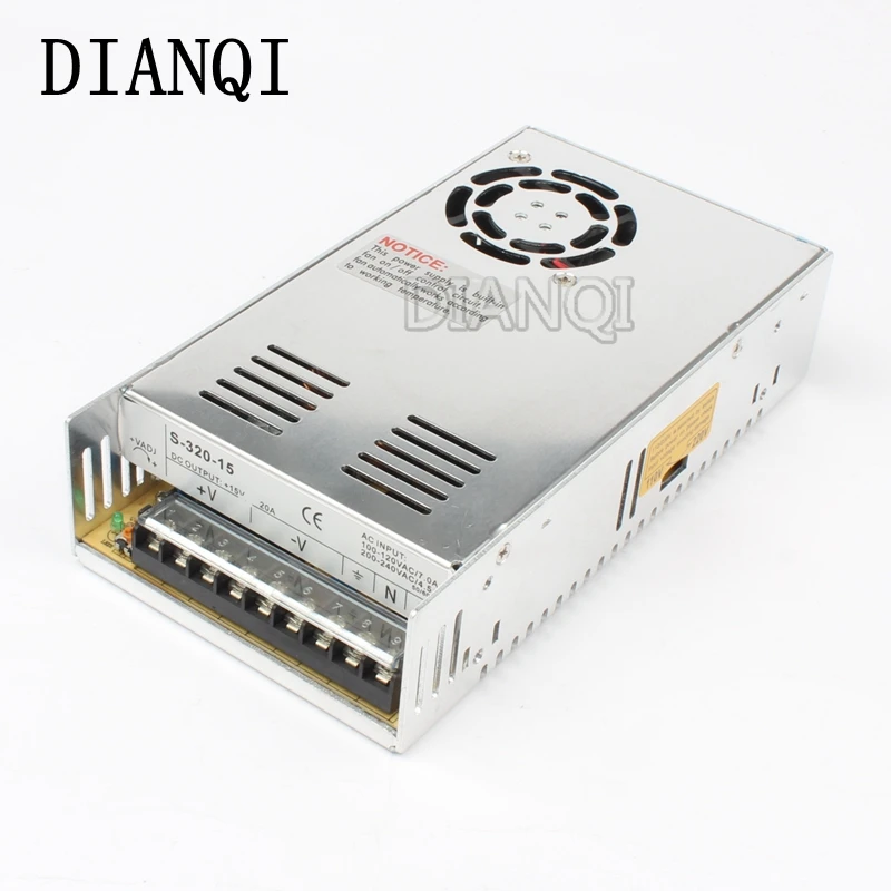 

DIANQI power suply 12v 320w ac to dc power supply ac dc converter high quality 5V 12V 13.5V 15V 24V 36V 48V 27V