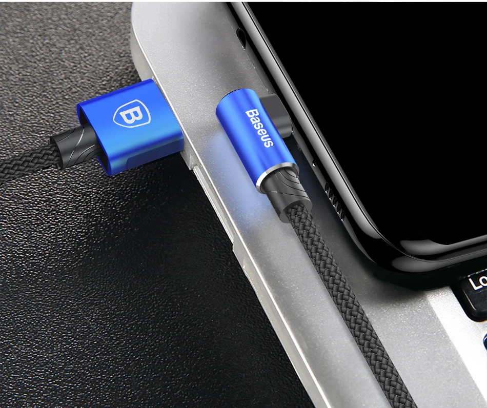 Baseus, Реверсивный кабель Micro USB, быстрая зарядка, зарядное устройство, микро Провод, Кабель Microusb для samsung, Xiaomi, Android, кабели для мобильных телефонов