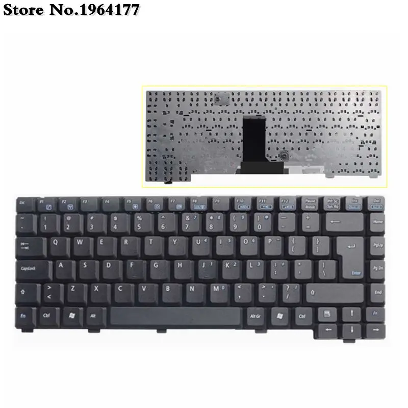 Английская клавиатура для ноутбука ASUS A6Ga A6R A6F A6G A6Je z9200vm A6Rp Z91Ac Z81Ka A6T A6Tc A6U A3G A3N A3000 A6000 черный ноутбук