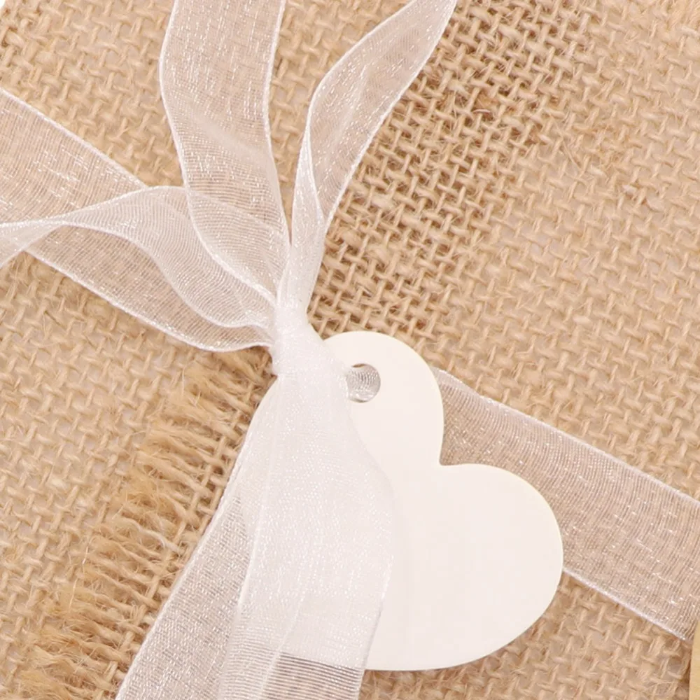 

OurWarm 50pcs Burlap Wedding Invitations High Quality Rustic Country Wedding Decoration Baby Shower Party Supplies