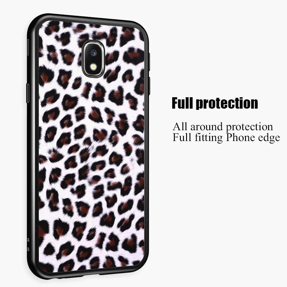DAGUDON Fashion Leopard Pattern Case For Samsung Galaxy J7 2017 Ultra Slim TPU Cover Cases J730 Capa Eurasia |