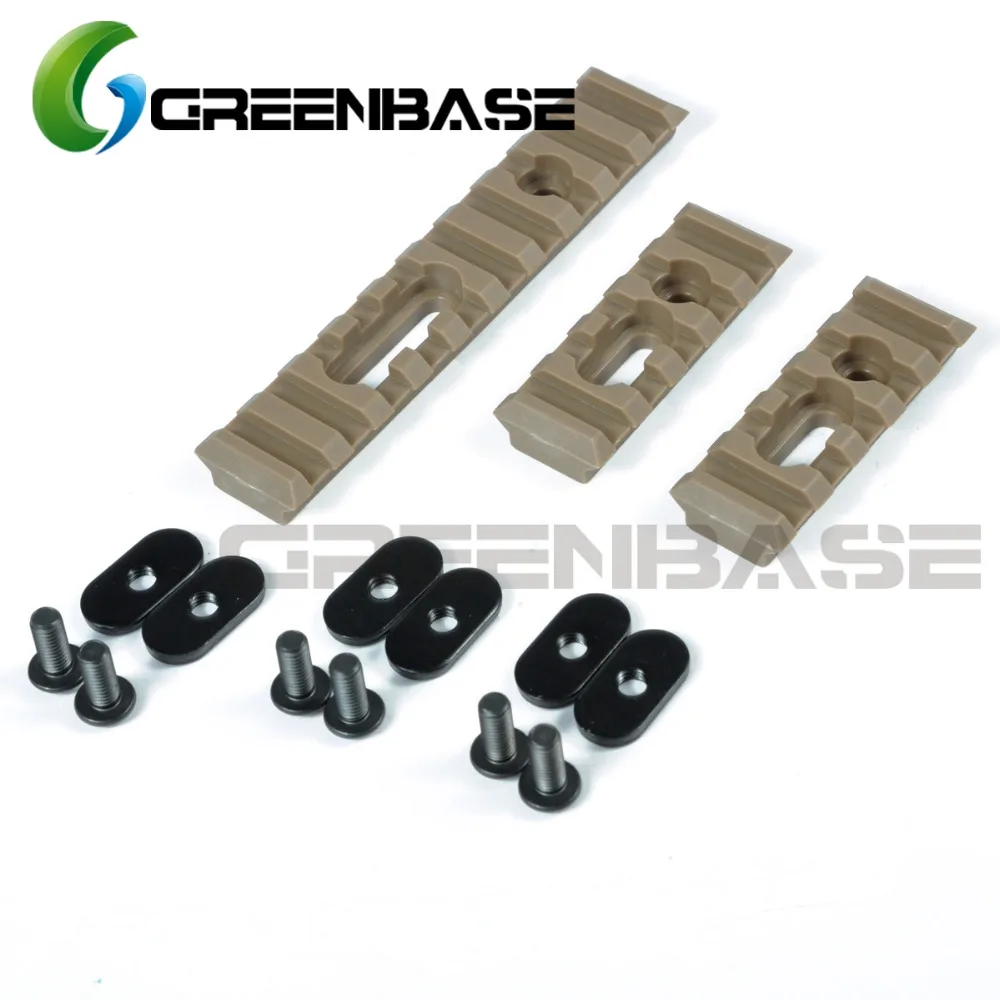Greenbase полимерная направляющая секций для MOE МП защита рук комплект из 3 предметов
