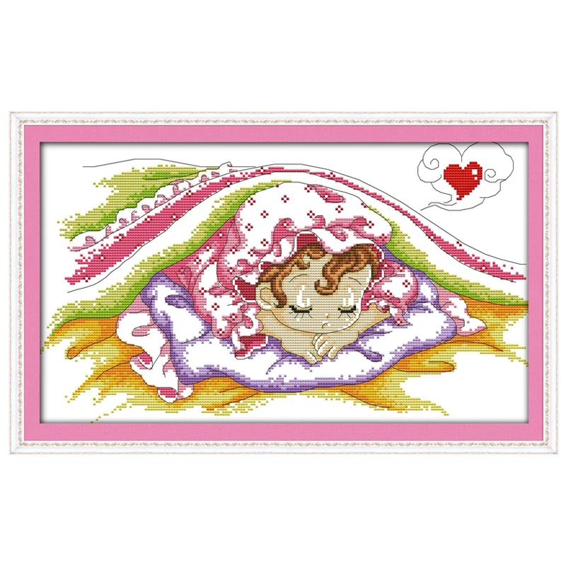 Шаблоны для вышивки крестиком Dream Baby 11CT 14CT Набор оптовая продажа Мультяшные