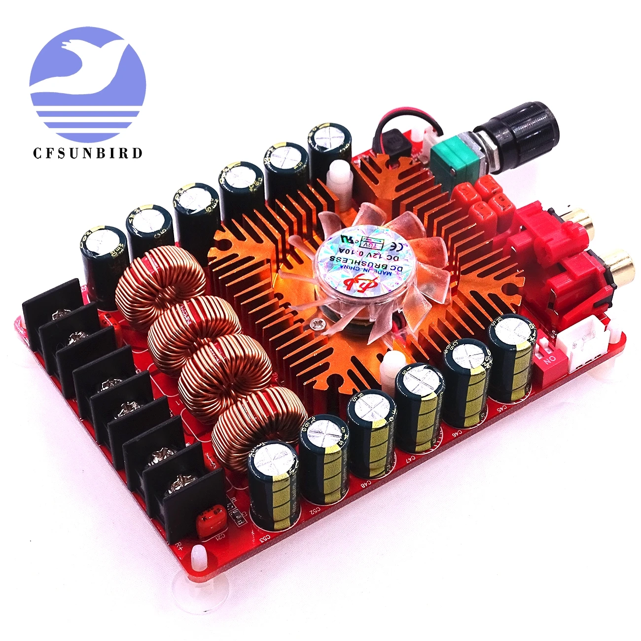 CFsunbird TDA7498E 2X160W моно цифровой усилитель плата стерео BTL320W высокой мощности|power