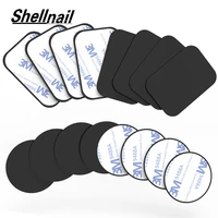 shellnail car magnetic metal plate replacement kit for magnetic phone holder mount accessory magnetic iron sheet disk sticker