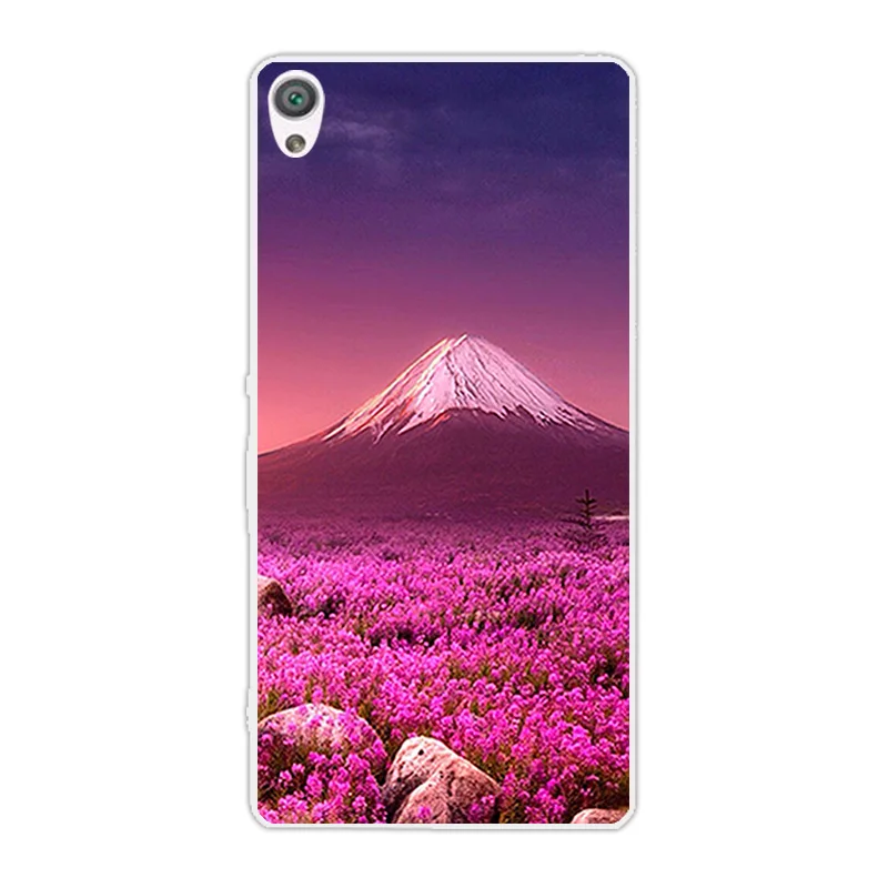 Силиконовый чехол для Sony Xperia XA с милыми животными F3111 F3113 F3115 прозрачный xA Coque |