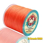 Леска рыболовная плетеная из ПЭ, 12 нитей, 35-500 Lb