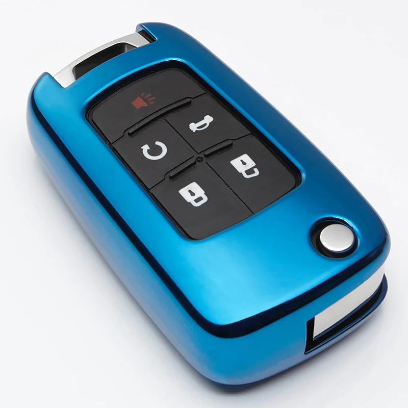 TPU Car Key Shell Cover Case For Chevrolet Cruze Aveo Trax Opel Astra Corsa Meriva Zafira Antara J Mokka Insignia Keychain | Автомобили и