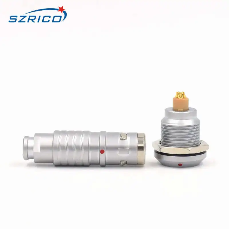 

Push Pull IP 68 waterproof connector1K 2K FGG EGG 4 6 pin Socket Wire Cable connector