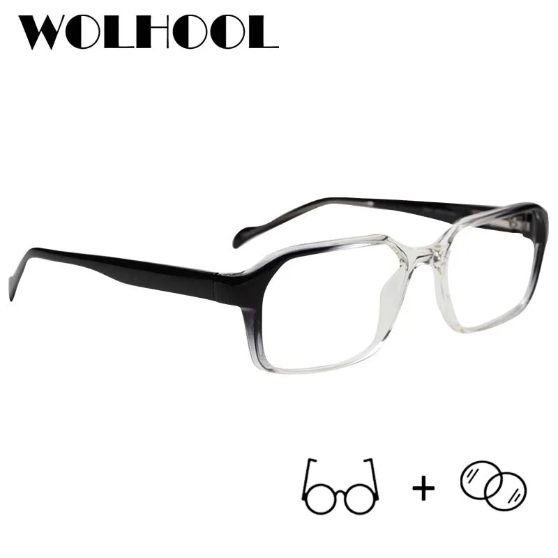 High Quality Tr90 Transparent Progressive Prescription Glasses Men Ultralight Square Optical Eyewear Spectacles Women |