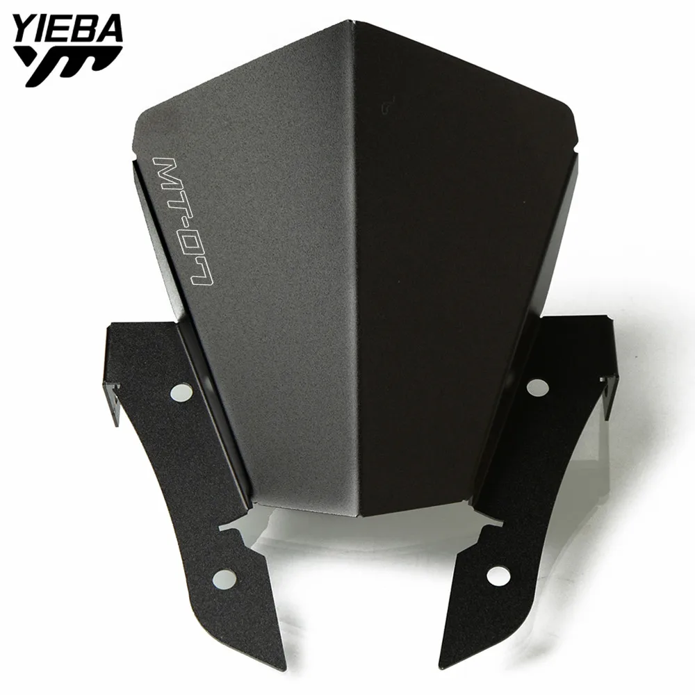 Для Yamaha MT07 MT 07 2013 2014 2015 2016 2017 мотоцикл лобовое стекло CNC для мотокросса|Накладки и
