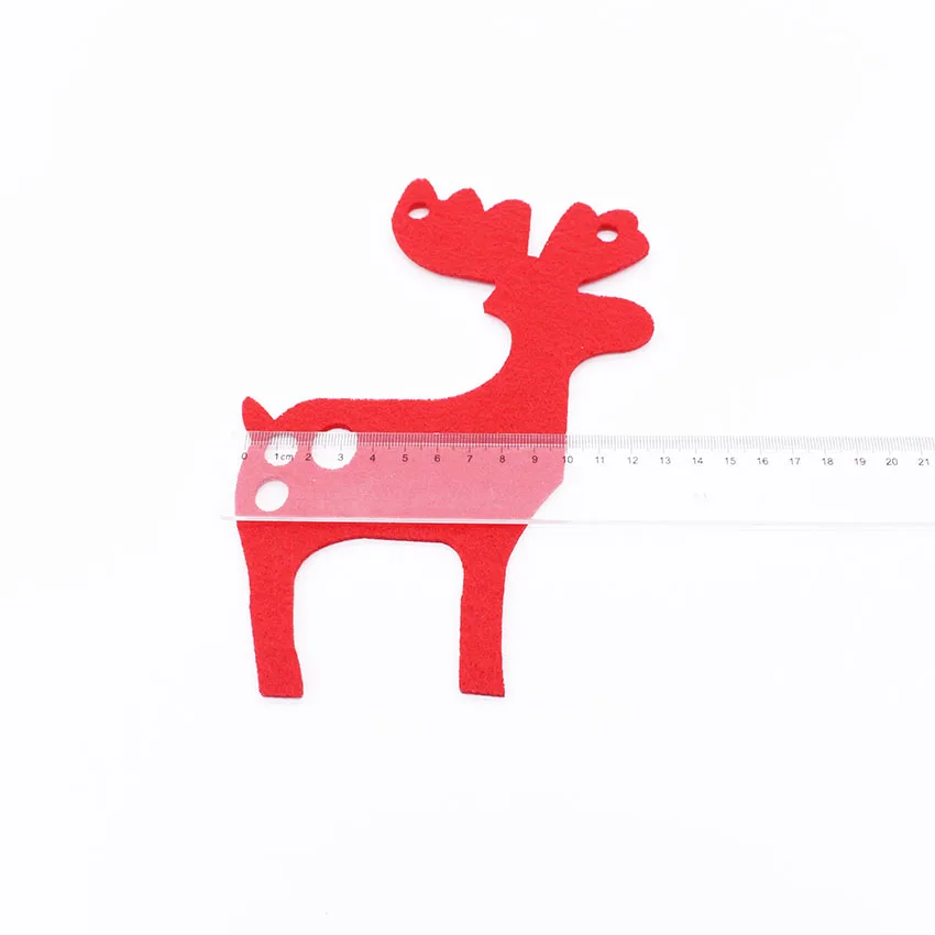 Рождество Лось Олень Фетр Ткань для Вышивание ремесло полиэстер Скрапбукинг DIY