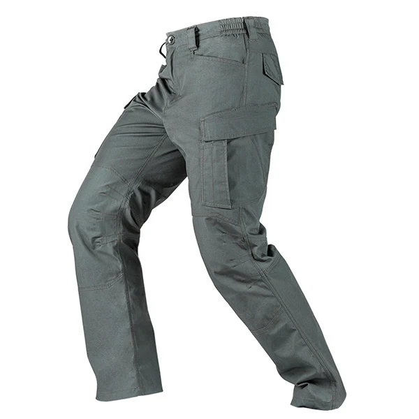 Gray green FREE SOLDIER спортивные, водоотталкивающие, износостойкие рабочие штаны тактическо-городские штаны особого назначения брюки в стиле милитари - Цвет: Gray green