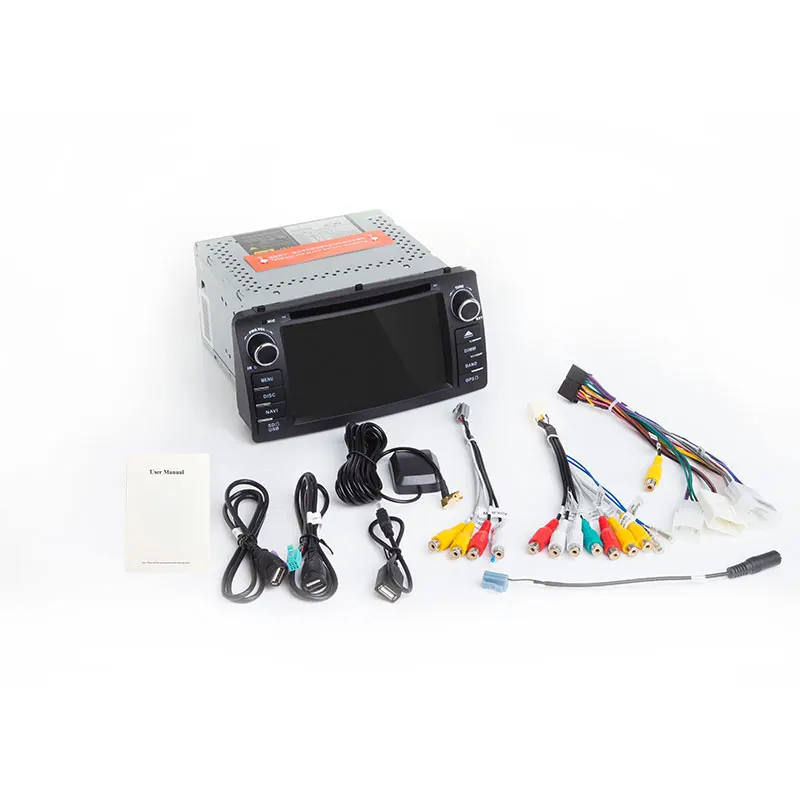 2 Din автомобильный DVD плеер Josmile для Toyota Corolla E120 BYD F3 2000 2005 2006 радио мультимедиа