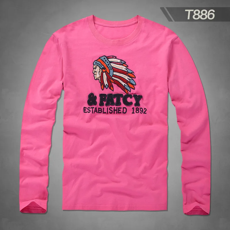 T886 Pink Футболка с круглым воротником, футболка из чистого хлопка, спортивный костюм из чистого хлопка, повседневные мужские модные футболки, подарок на день отцов - Цвет: T886 Pink
