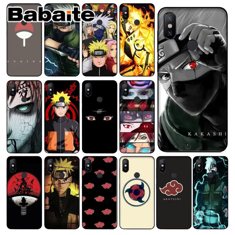 Babaite Hokage Naruto Kakashi черный мягкий силиконовый чехол для телефона из ТПУ Для Xiaomi Mi 8 SE 6