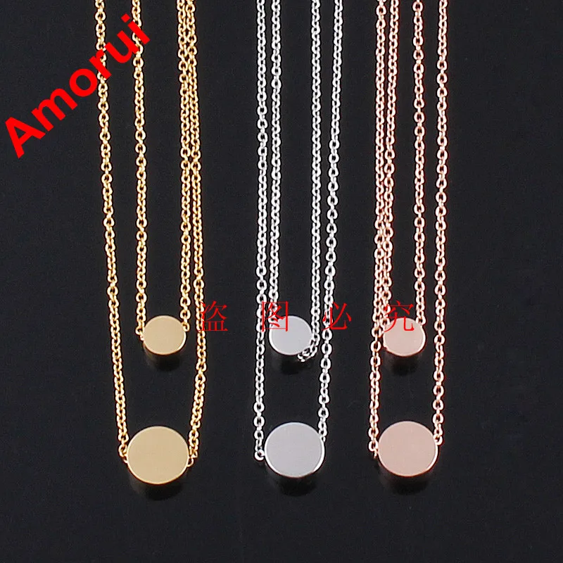 Женский розовый Золотой/Серебряный Цветной Круг Круглый Шар из бобов Двойная