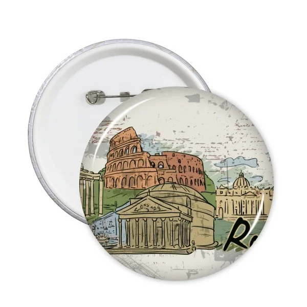 5 шт. круглый значок с рисунком италия венеция|badge button|pin badge buttonbadge pin button |