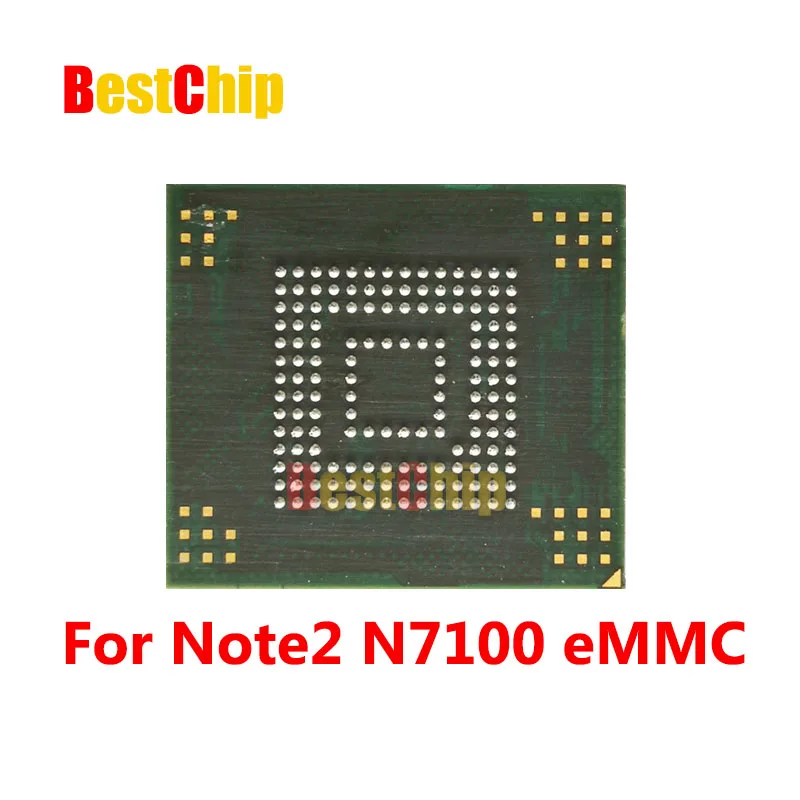 KMVTU000LM B503 для Samsung Note2 N7100 памяти на носителе eMMC оперативная память Nand флэш чип IC запрограммированы с прошивкой