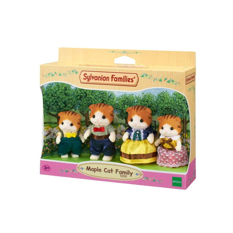 4 шт. Набор фигурок Кленовый Кот | Игрушки и хобби