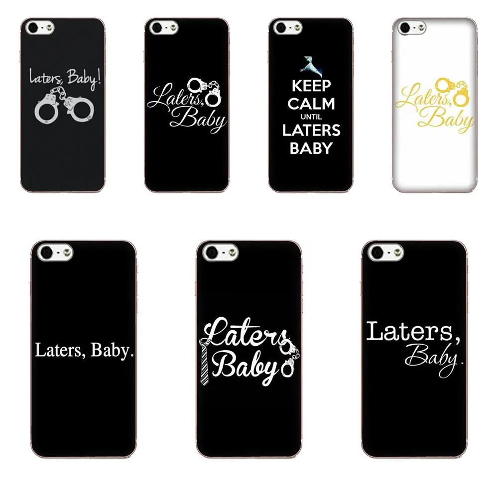 Laters Baby Fifty Shades Of серый мягкие сумки из ТПУ чехлы для Galaxy J1 J2 J3 J330 J4 J5 J6 J7 J730 J8 2015 2016 2017