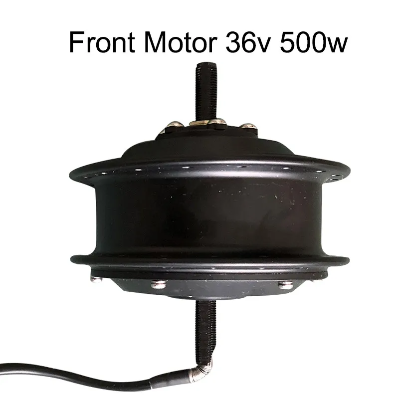 36v500wmotor 36 В, 48 В, 250 Вт, 350 Вт, 500 Вт, комплект для электровелосипеда, комплект для передних моторных колес, бесщеточный мотор-редуктор, колесо для электровелосипеда - Цвет: 36v500wmotor