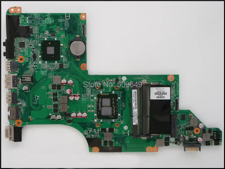 

Top quality , For HP laptop mainboard DV6-3000 633383-001 I3-350M laptop motherboard,100% Tested 60 days warranty