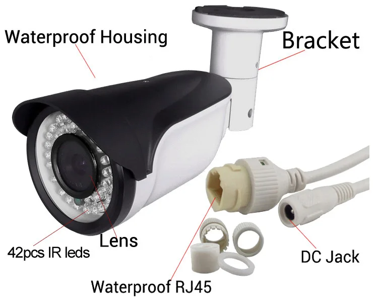 Система безопасности CCDCAM сетевая 960 МП P Ультралегкая ip-камера