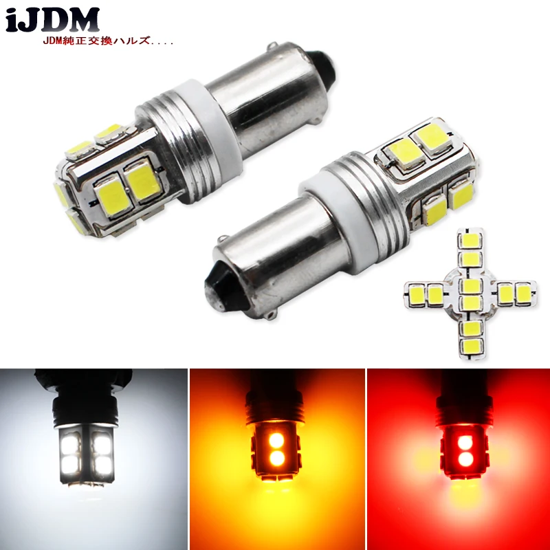 IJDM Canbus 10SMD 3030 BA9S H6W T4W светодиодный задний фонарь для автомобиля или парковочные