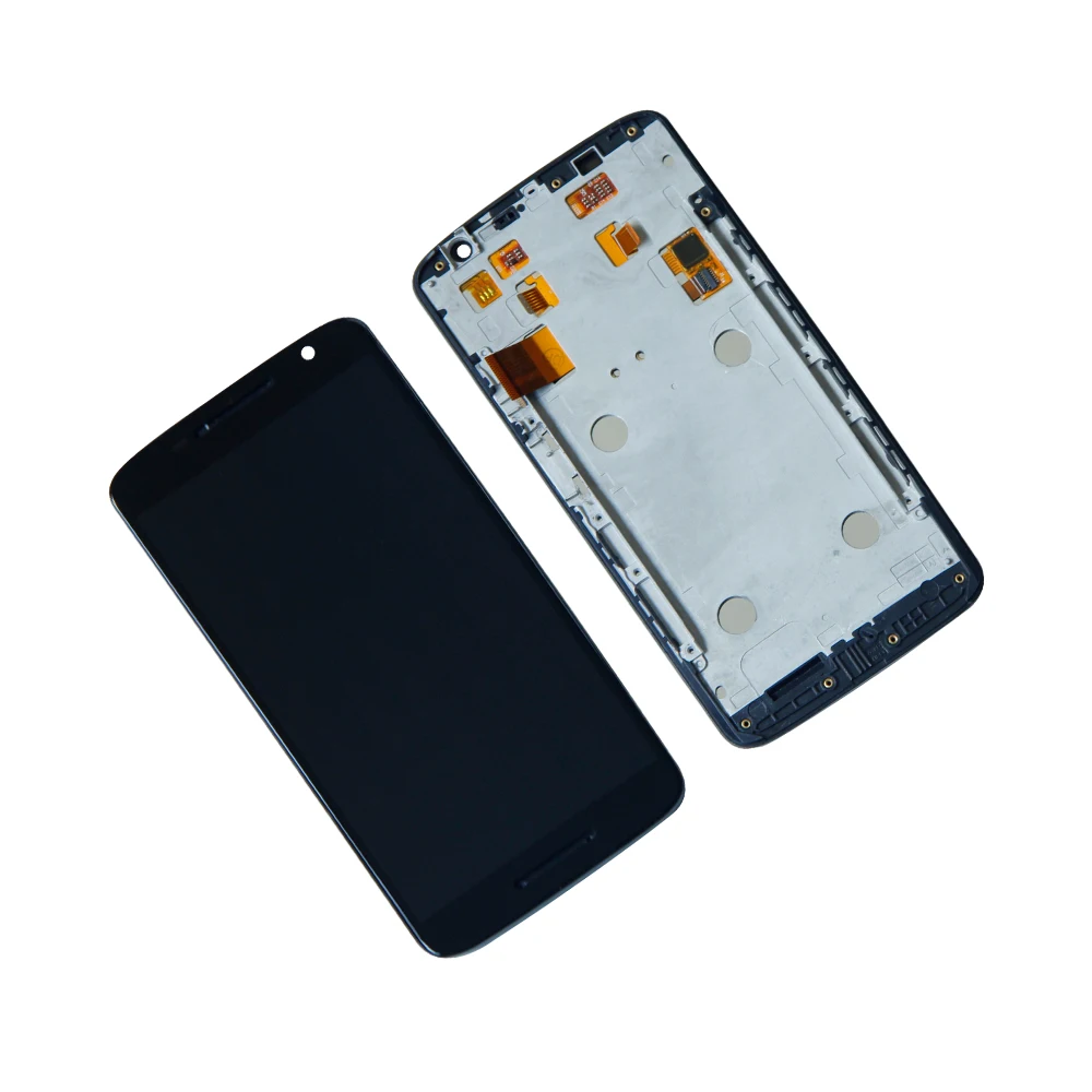 Дигитайзер сенсорного экрана ЖК дисплей для Motorola Droid Maxx 2 2nd XT1565 сенсорный экран в