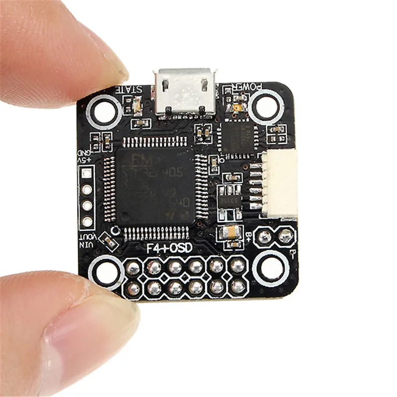 20*20 мм Micro Betaflight BETAFLIGHT STM32F4 F4 бесщеточный BEC OSD Контроллер полета для фоторамки |