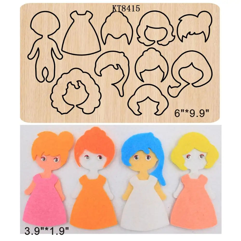 

New Cartoon Wooden die Scrapbooking Cutting Dies