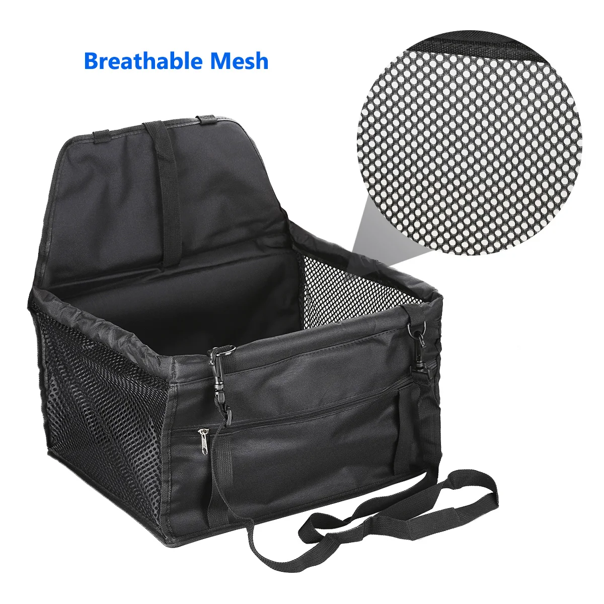 Портативное сиденье для собаки черный Автомобильный водонепроницаемый не