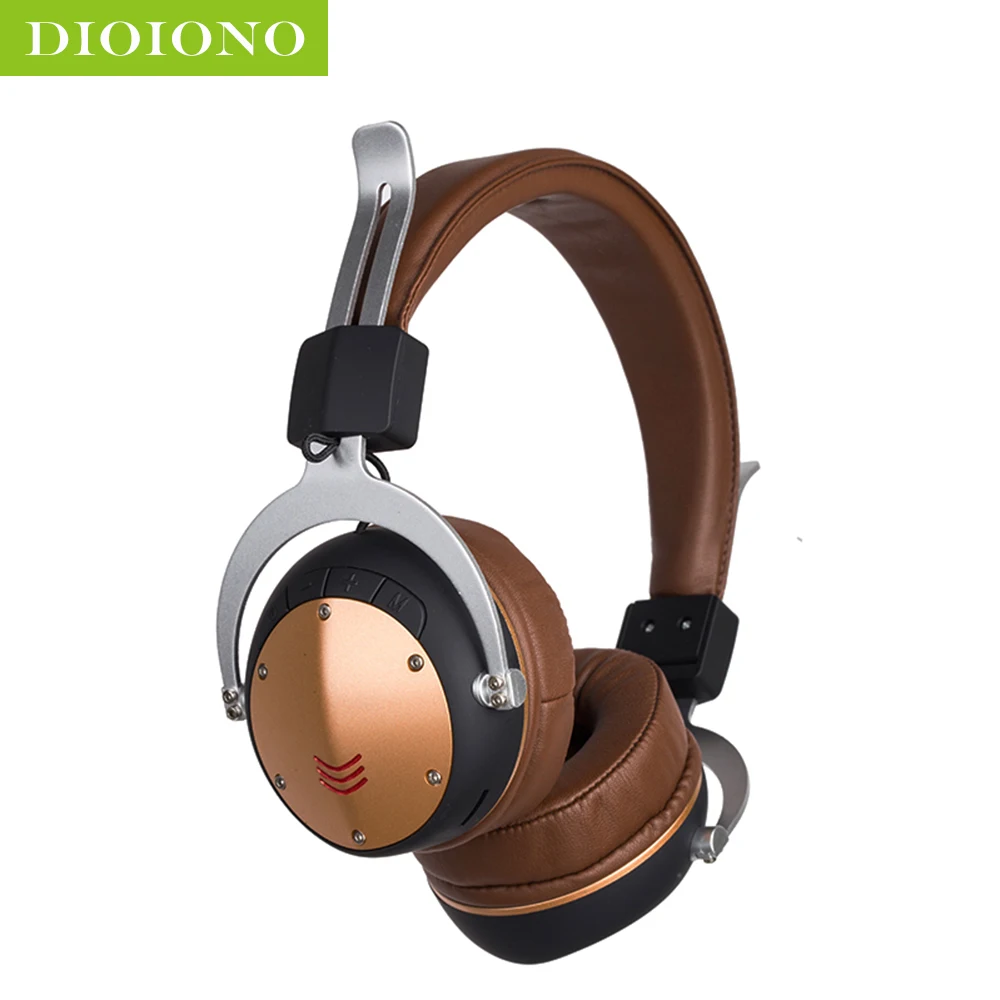 Беспроводные Проводные bluetooth наушники DioIono стерео HD звук басы беспроводные