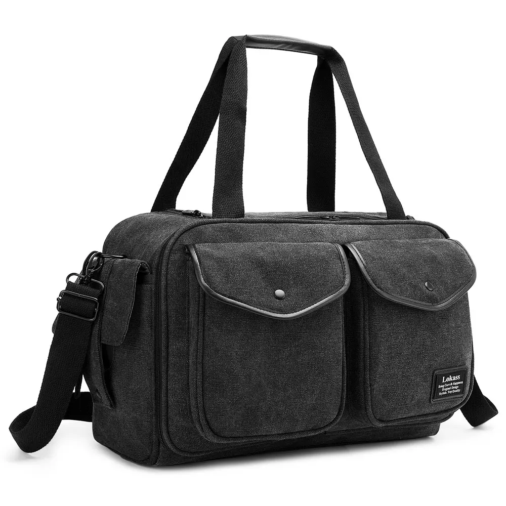 Canvas Black CoolBELL пеленки мешок холст детская сумка для мужчин и женщин путешествия большой емкости Мумия подгузник мешок - Цвет: Canvas Black