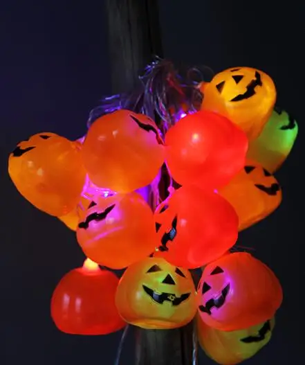 Хэллоуин тыква строка indoor дом с привидениями фестиваль Дети diy ручной работы свет