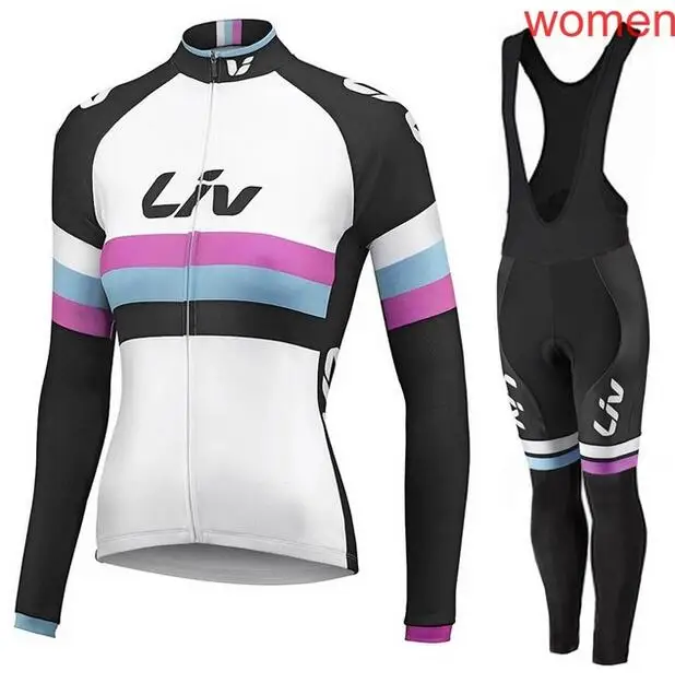 2018 Liv женские майки с длинным рукавом для велоспорта MTB велосипедные колготки