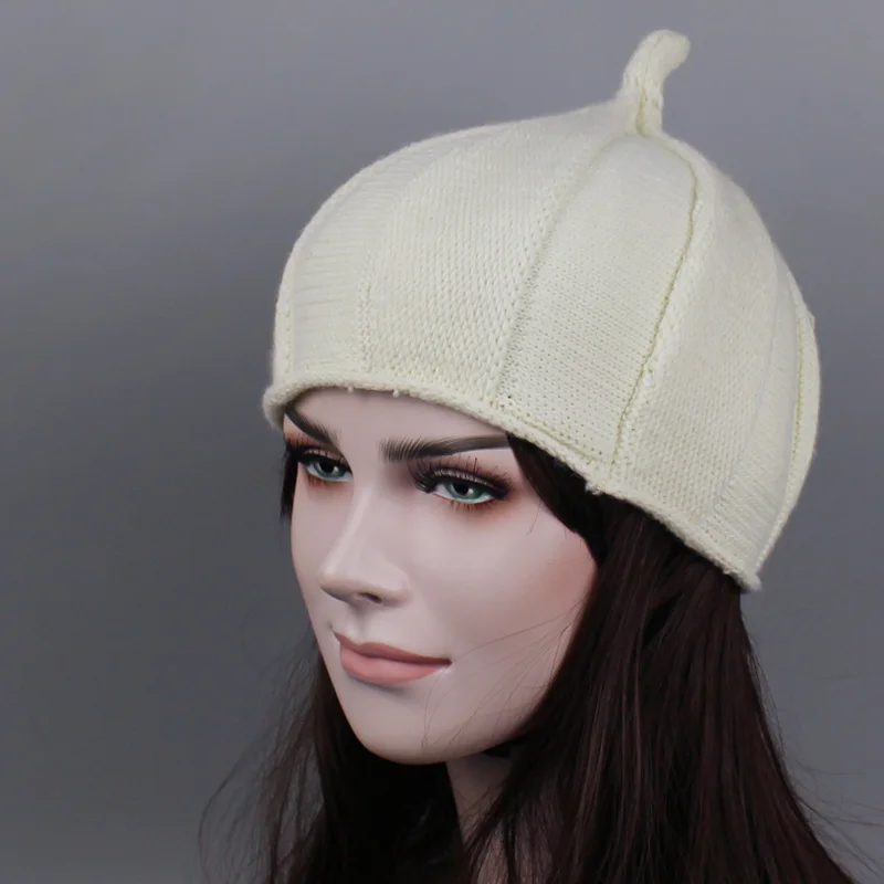 2018 Весенние шапки головные уборы вязаная шапка милая женская лыжная женские для
