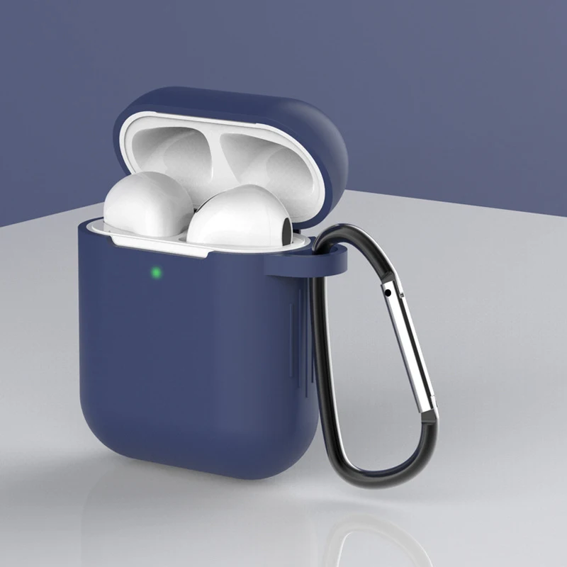 Мягкий силиконовый чехол из ТПУ для Airpods, аксессуары, защитный чехол, прозрачный Ультратонкий чехол, противоударный держатель для Apple Air Pods