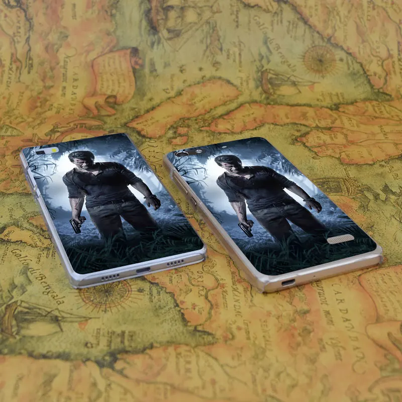 E1797 Uncharted Transparent Hard Thin Skin Case Cover For Huawei P 6 7 8 9 Lite Plus Honor 4C 4X G7 |