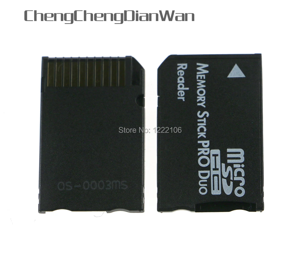 100 шт. Micro SD HC для карты памяти MS Pro Duo двойной адаптер с 2 слотами PSP 1000 2000 3000|hc|hc 300hc 10 |