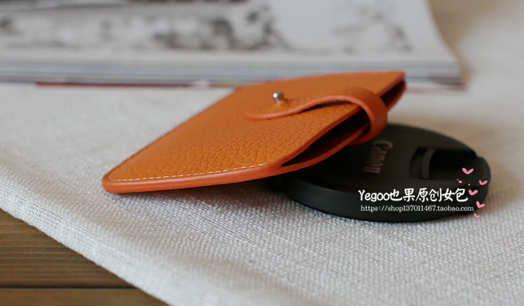 Натуральная кожа id card Holder стикер модный замок карта кошелек унисекс визитная карточка тонкий твердый кошелек для кредитных карт