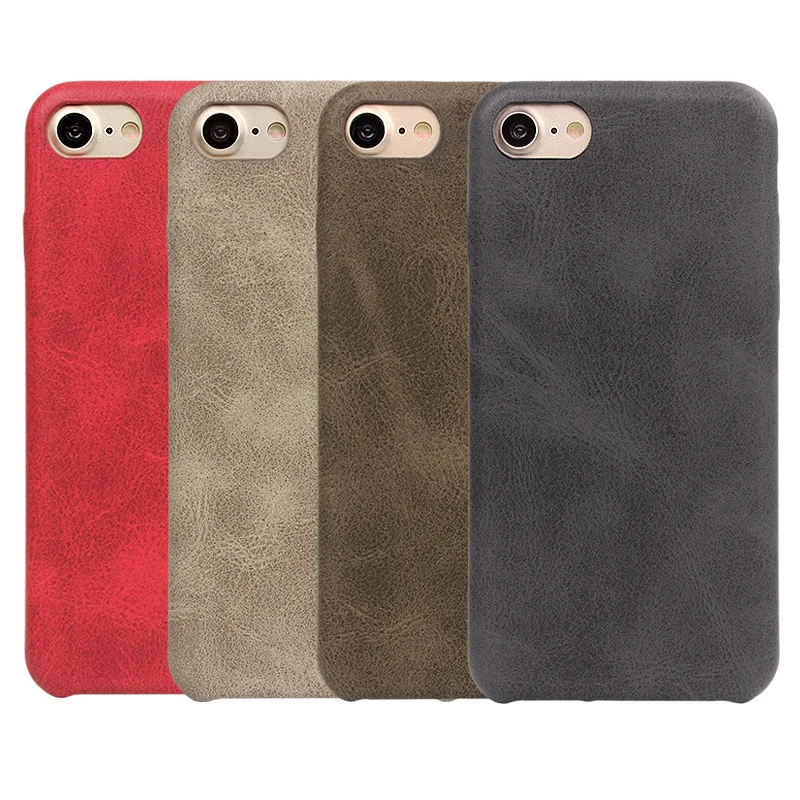 GYKZ Retro Imitation Genuine Leather PU Cases For iPhone X 7 Plus 6 6s 8 Back Cover Case iphone Fundas | Мобильные телефоны и