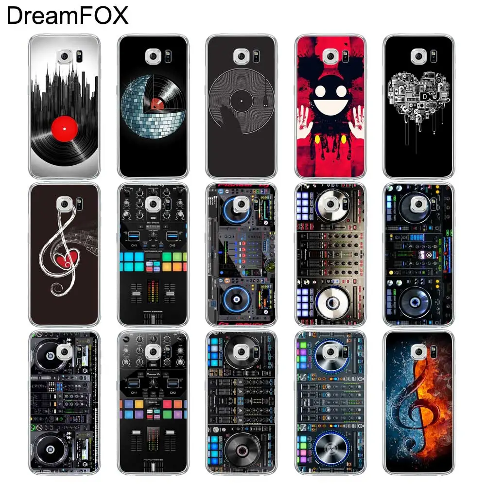 DREAMFOX L145 Dj Music Мягкий ТПУ силиконовый чехол для samsung Galaxy S5 S6 S7 S8 S9 S10 S11 5G S11E S10E Lite Edge Plus