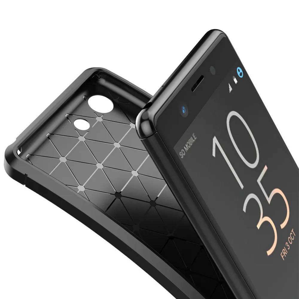 Для Sony Xperia 10 Plus 1 силиконовый матовый защитный противоударный чехол для XA2 XZ2 XZ3 XA3